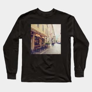 Italy sightseeing trip photography from city scape Milano Bergamo Lecco Long Sleeve T-Shirt